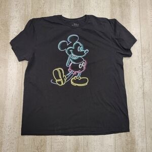 Disney Mickey Mouse Short Sleeve Tee Shirt Size XL